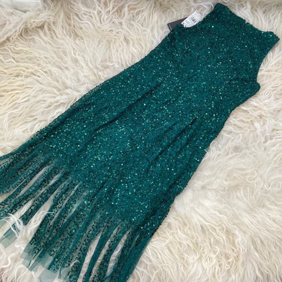 ADRIANNA PAPELL Sleeveless Short Sheath Dress - Picture 5 of 13